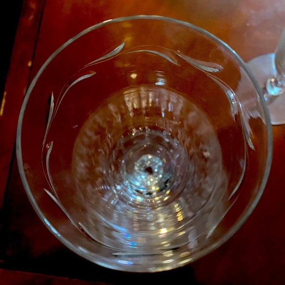 Vintage Tiffin Crystal Set of 5 Ice Tea Glasses - Picture 5 of 7